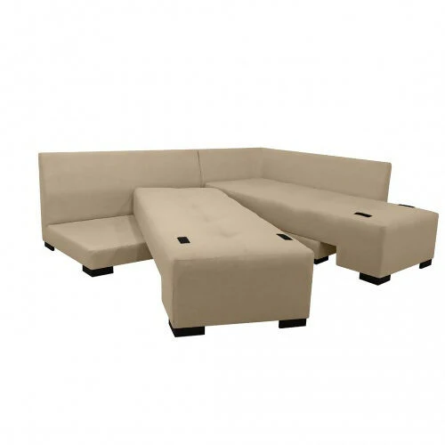 SOFA CAMA EN L STERIMBERG TELA BEIGE - Image 2