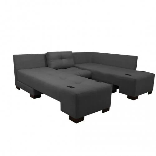 SOFA CAMA EN L STERIMBERG TELA GRIS - Image 6