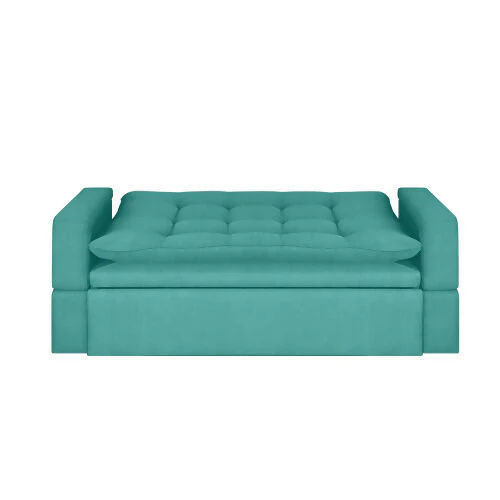 SOFA CAMA ETHEL ANTIFLUIDOS TURQUESA - Image 3