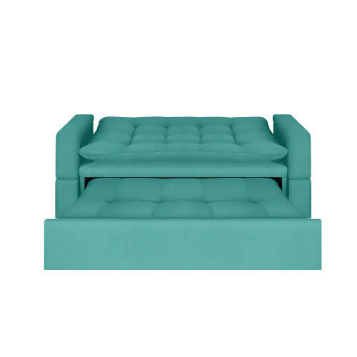 SOFA CAMA ETHEL ANTIFLUIDOS TURQUESA - Image 4