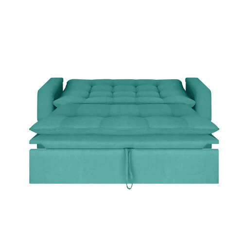 SOFA CAMA ETHEL ANTIFLUIDOS TURQUESA - Image 5