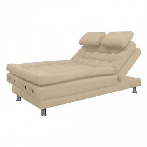 SOFA CAMA MULTIFUNCIONAL EURO 2 PUESTOS CON BRAZOS ANTIFLUIDOS BEIGE - Image 4