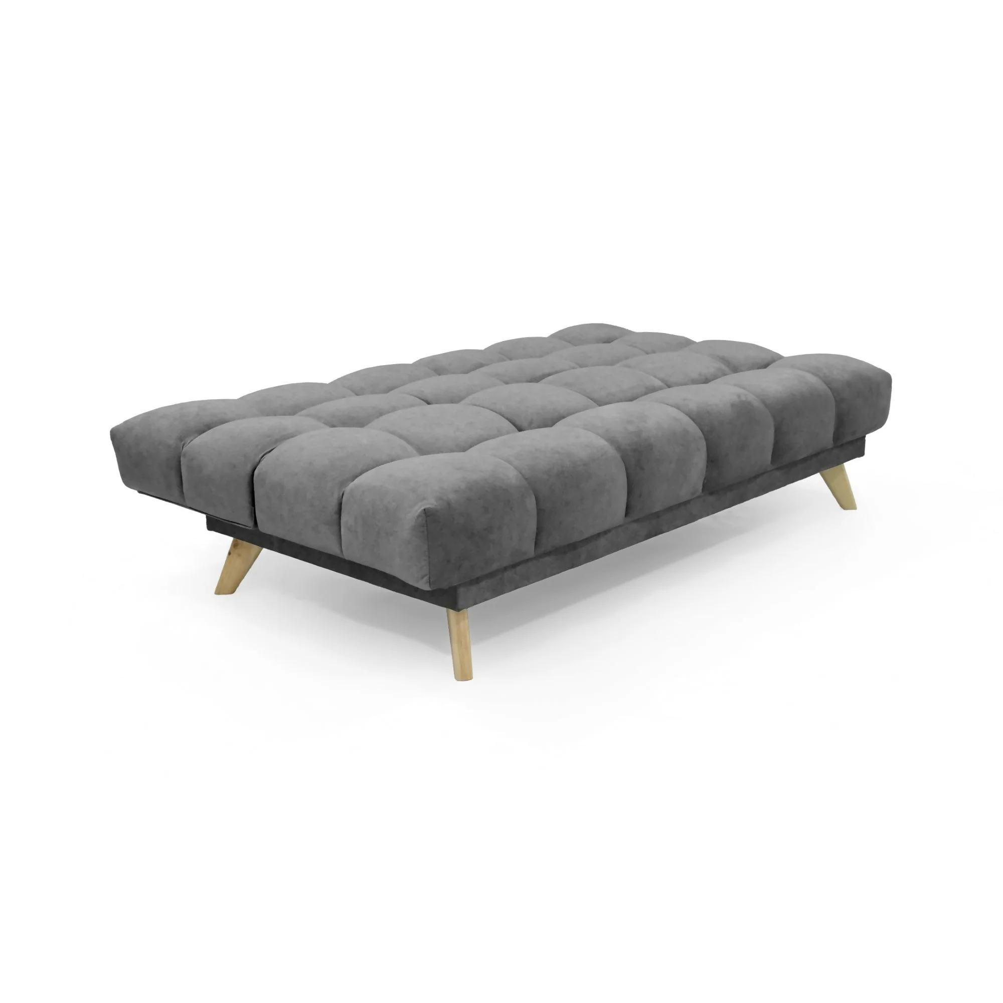 SOFA CAMA NUBO RECLINABLE 178X92X82 TELA GRIS - Image 3