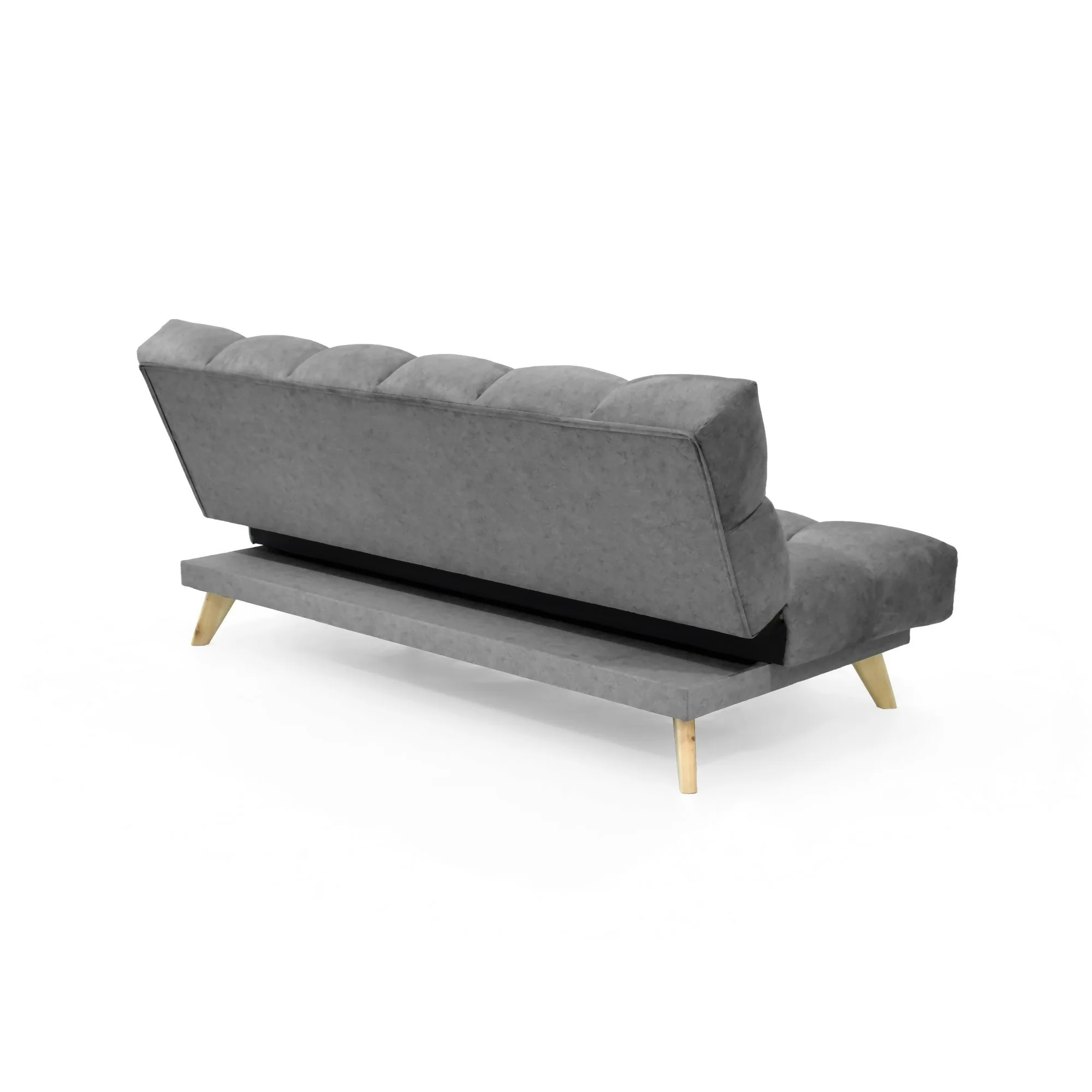 SOFA CAMA NUBO RECLINABLE 178X92X82 TELA GRIS - Image 5