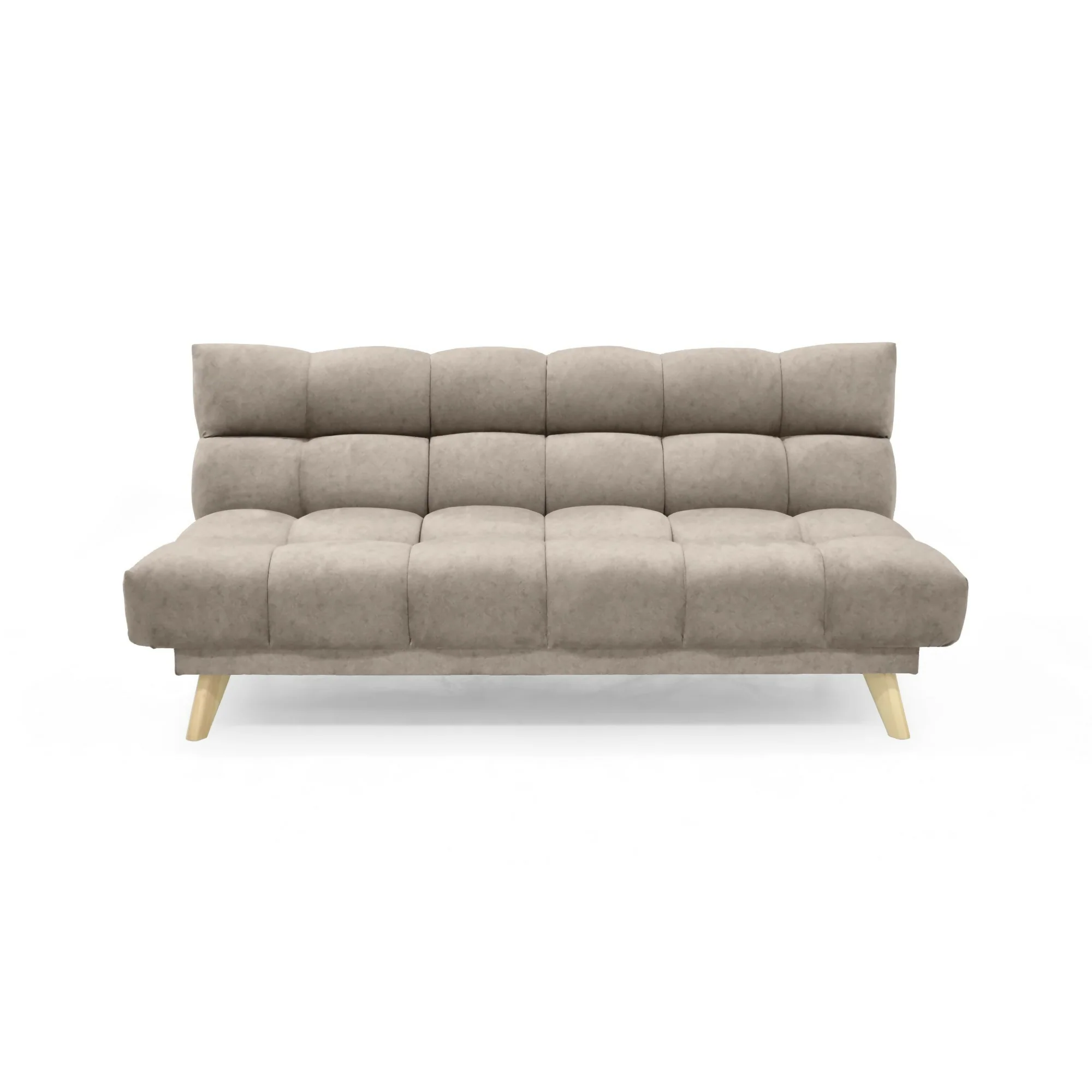 SOFA CAMA NUBO RECLINABLE 178X92X82 TELA TAUPE