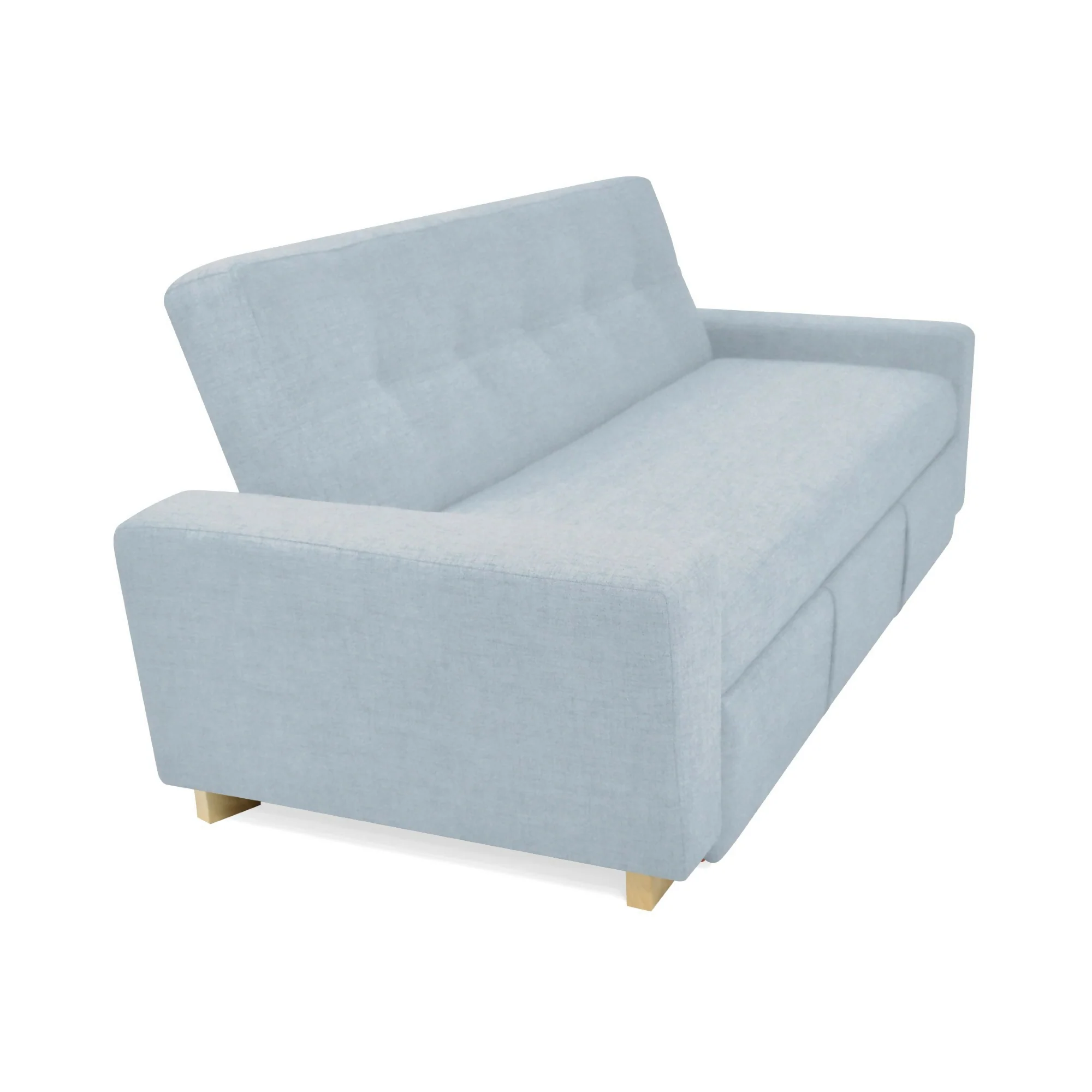 SOFA CAMA RECLINABLE HAMBURGO 210X88X87 TELA PLATA - Image 4