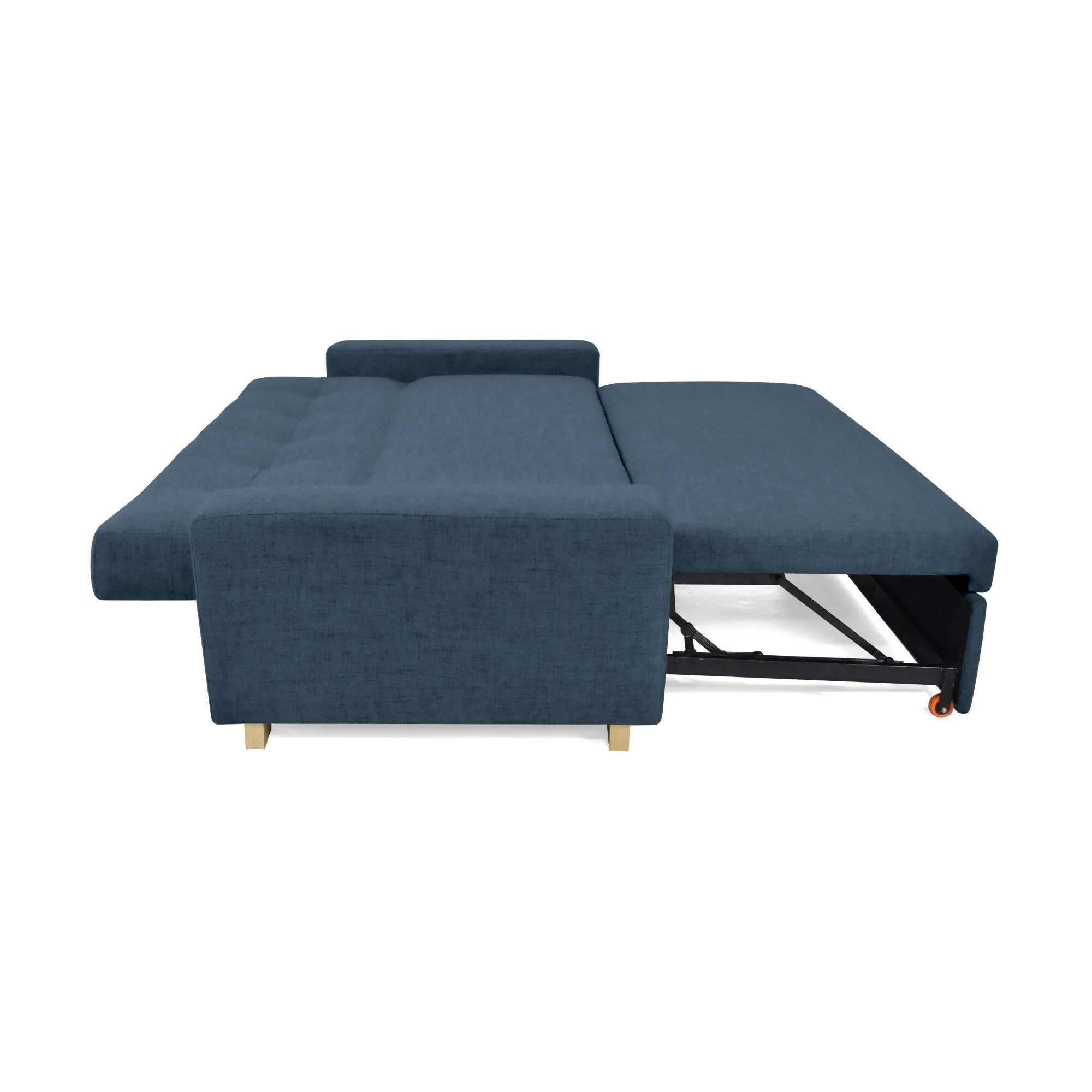 SOFA CAMA RECLINABLE HAMBURGO 210X88X87 TELA PLOMO - Image 3
