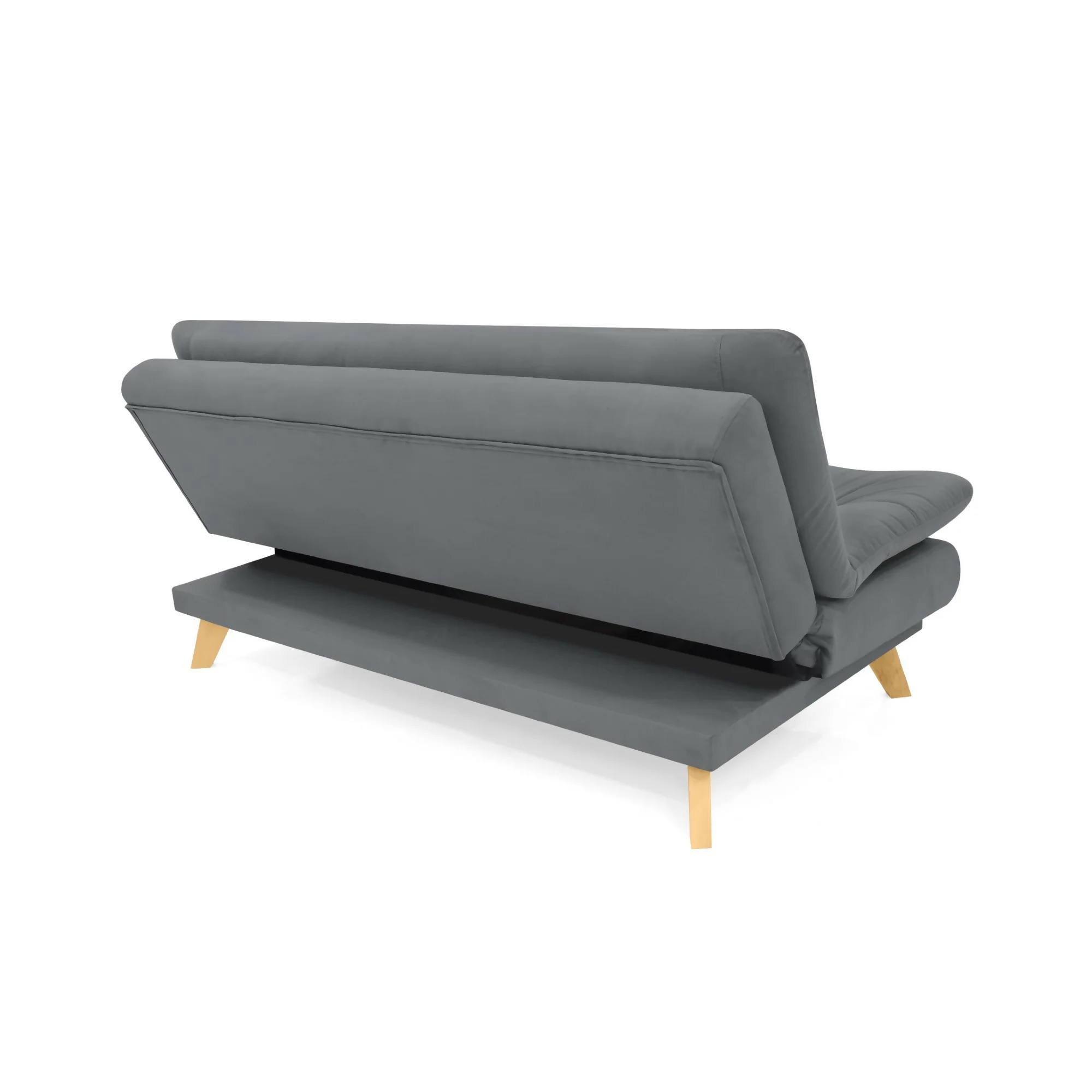 SOFA CAMA RECLINABLE MUNICH 180X90X85 TELA GRIS - Image 5