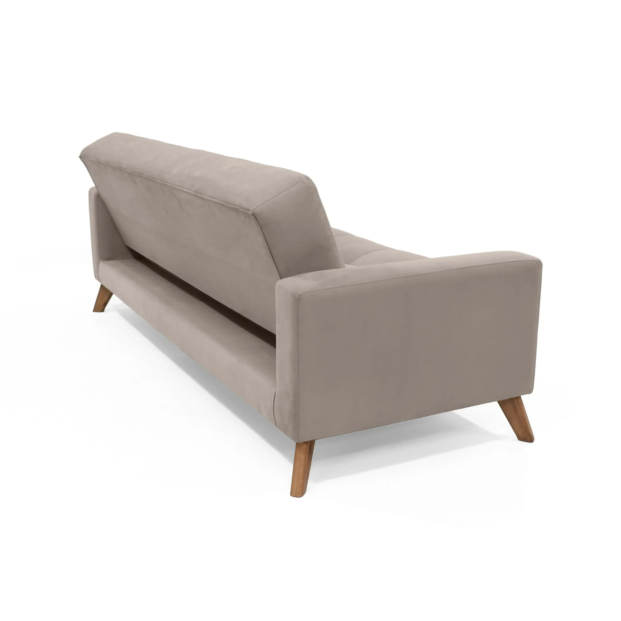 SOFA CAMA RECLINABLE SAHARA 206X90X82 TELA TAUPE - Image 5