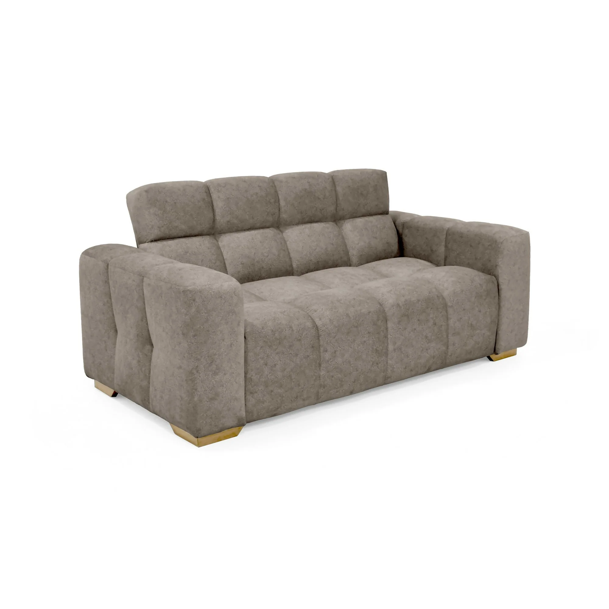 SOFA MIAMI 2 PUESTOS 171X88x81 TELA TAUPE - Image 2