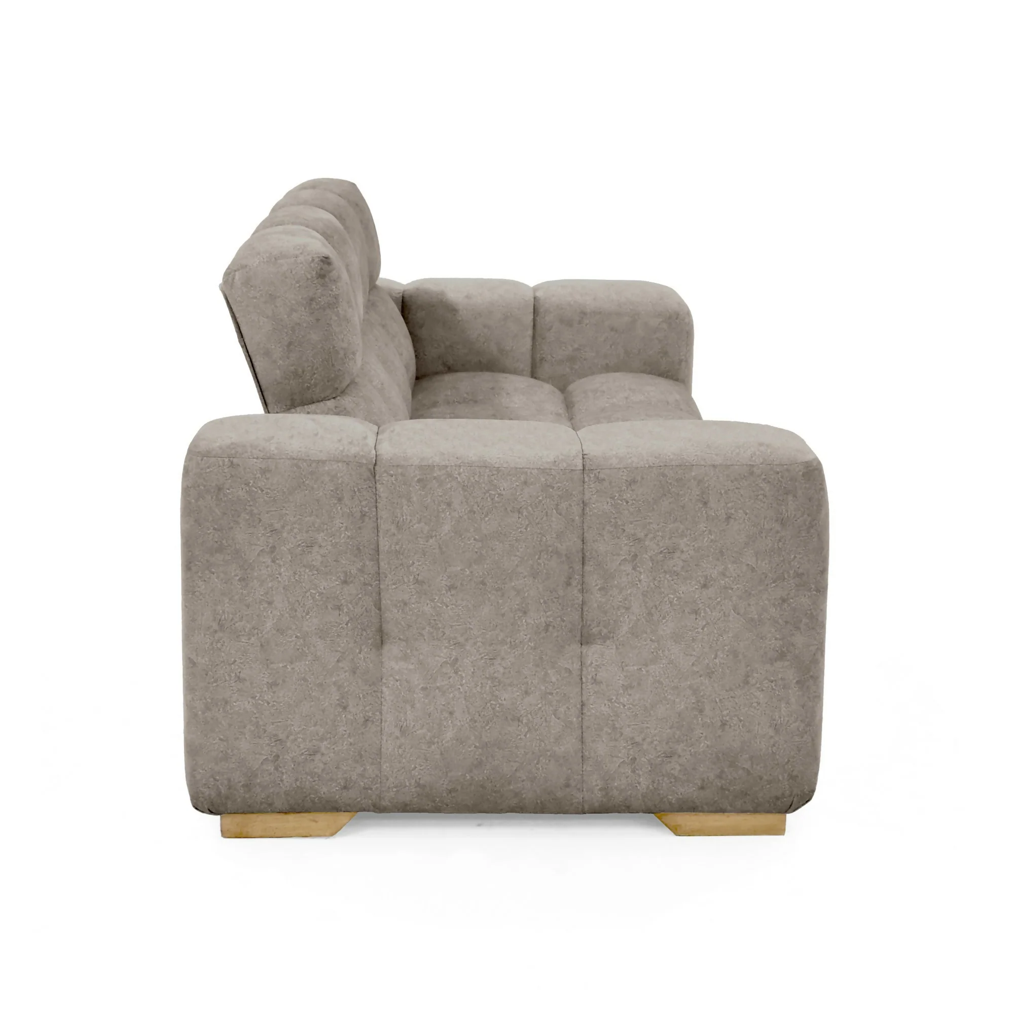 SOFA MIAMI 2 PUESTOS 171X88x81 TELA TAUPE - Image 3