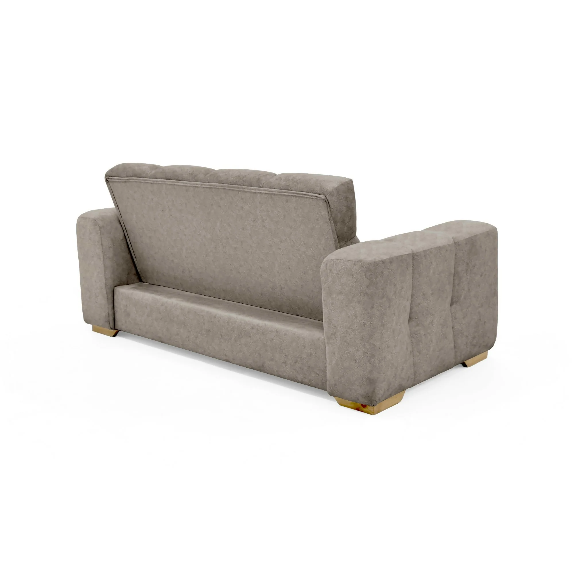 SOFA MIAMI 2 PUESTOS 171X88x81 TELA TAUPE - Image 4