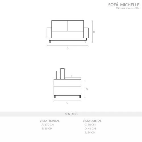 SOFA MICHELLE ANTIFLUIDOS BEI - Image 5