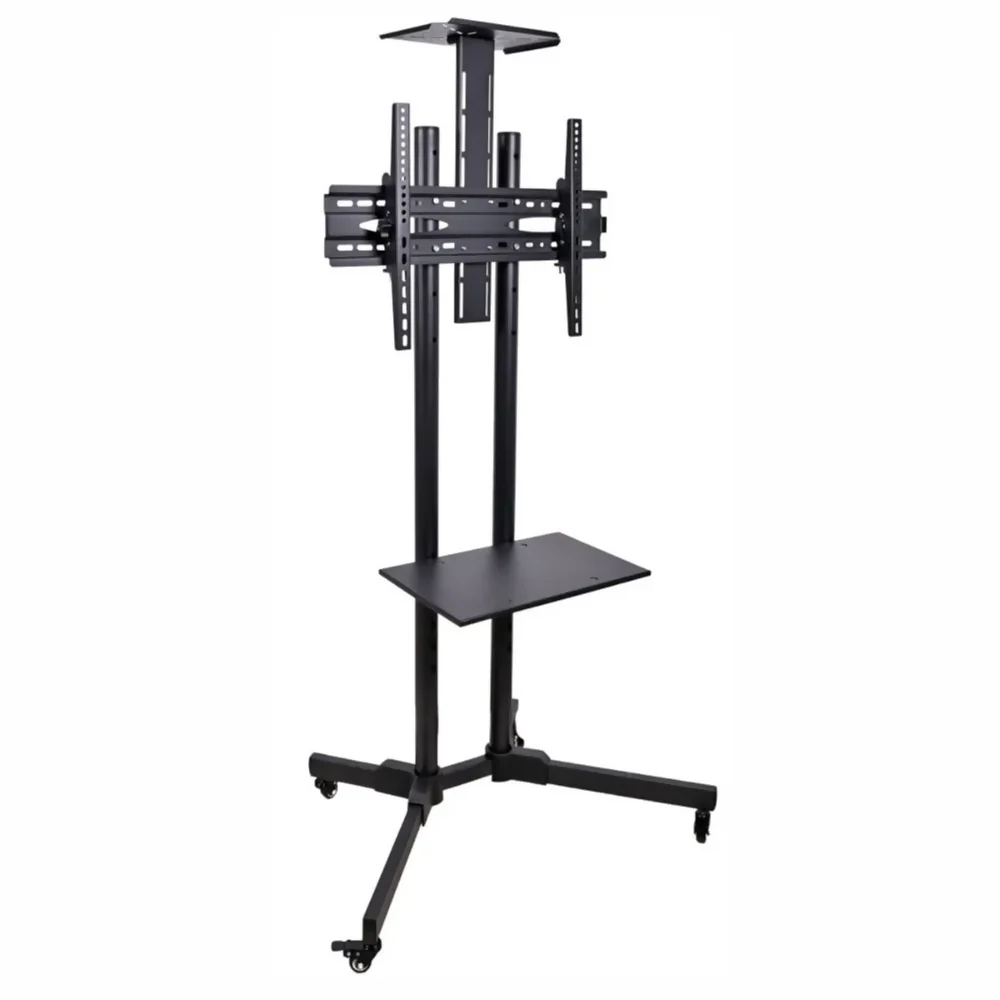 SOPORTE PARA TV PEDESTAL MÓVIL CON RUEDAS PARA TV 32 A 70 PULGADAS