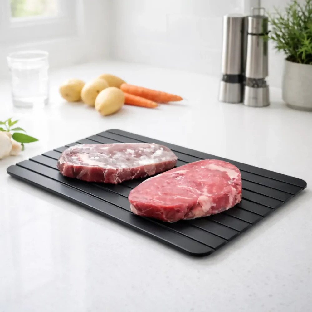 TABLA DESCONGELADOR RÁPIDO CARNE POLLO PESCADO ANTIADHERENTE COCINA DEFROST - Image 3