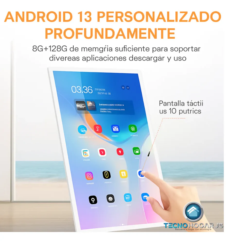 TABLET 32 PULGADAS ANDROID 13 PANTALLA TĂCTIL INTERACTIVA - Image 8