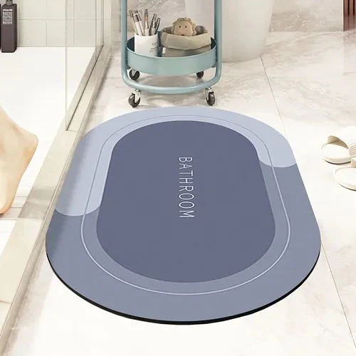 TAPETE PIES DE BAÑO ABSORBENTE ANTIDESLIZANTE PARADUCHA BAÑO - Image 2