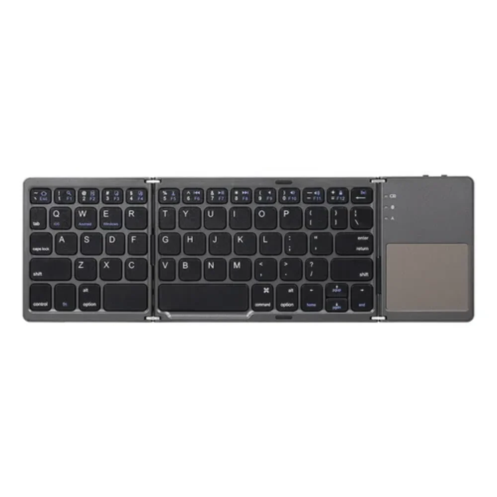 TECLADO INALĂMBRICO TECLADO PLEGABLE PORTĂTIL TIPO C TOUCH - Image 4