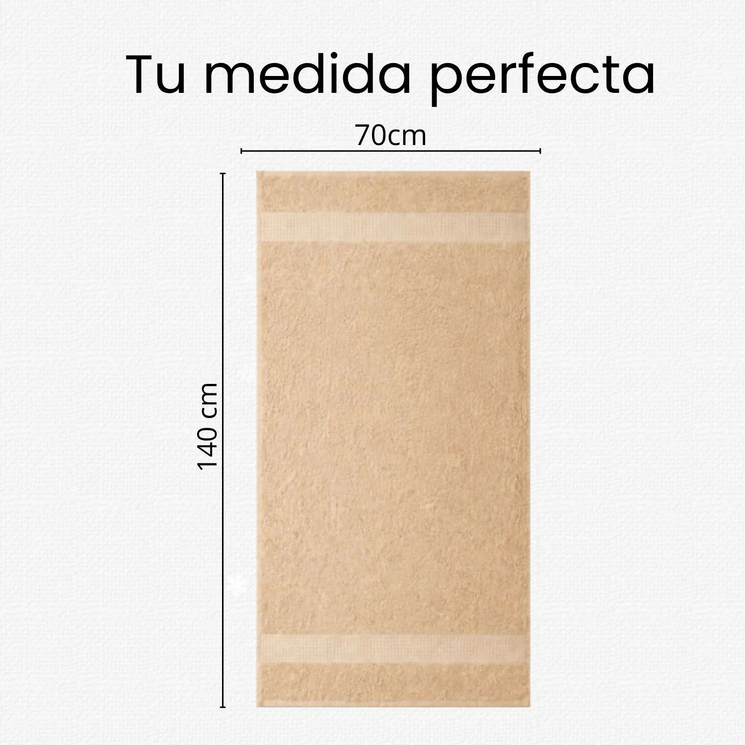 Toalla cuerpo 100% algodon 400gr - Image 8