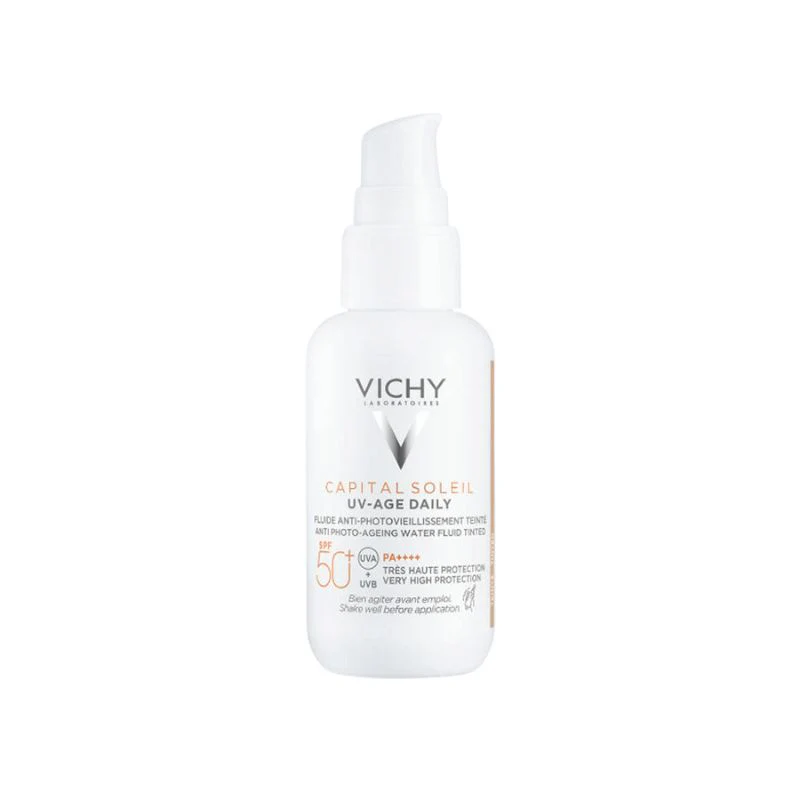 VICHY CAPITAL SOLEIL UV AGE DAILY COLOR SPF 50+ X 40ML