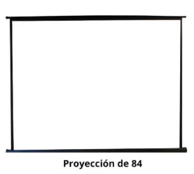 VIDEO BEAM PROYECTOR HY320 WIFI BLUETOOTH TELON 84 PULGADAS - Image 2