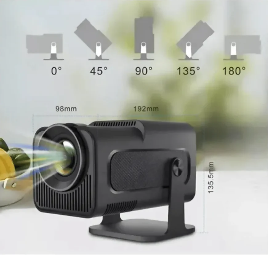 VIDEO BEAM PROYECTOR HY320 WIFI BLUETOOTH TELON 84 PULGADAS - Image 5